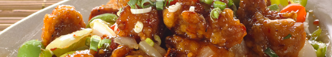 Eating Chinese at Hunan L'Rose restaurant in Odenton, MD.